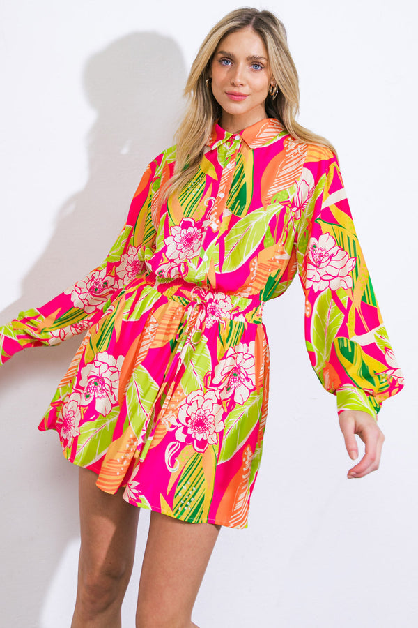 keeping-you-company-woven-romper Flying Tomato-Sophia's StyleROMPER-1